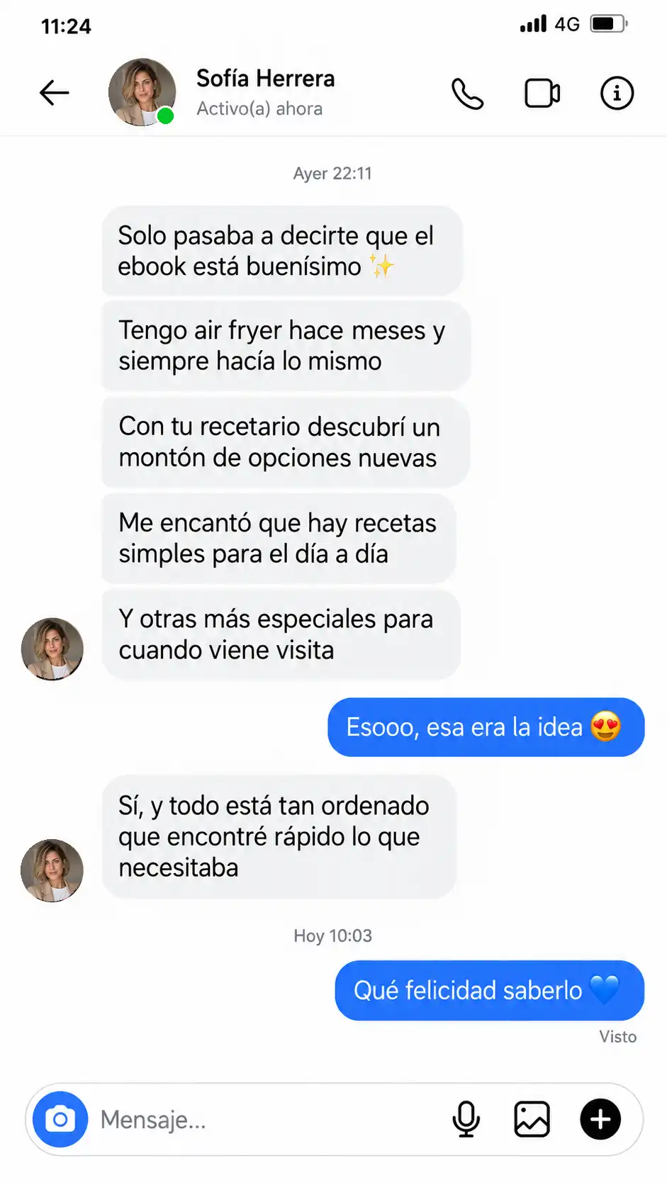 Testimonio 3 de cliente